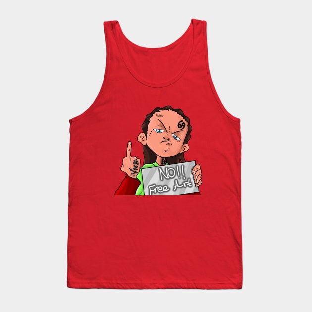 Boondocks Tank Top by vicktoonz